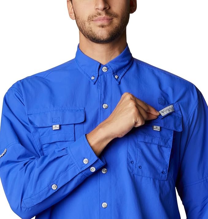 Columbia Men's PFG Bahama II Long Sleeve Fishing Shirt