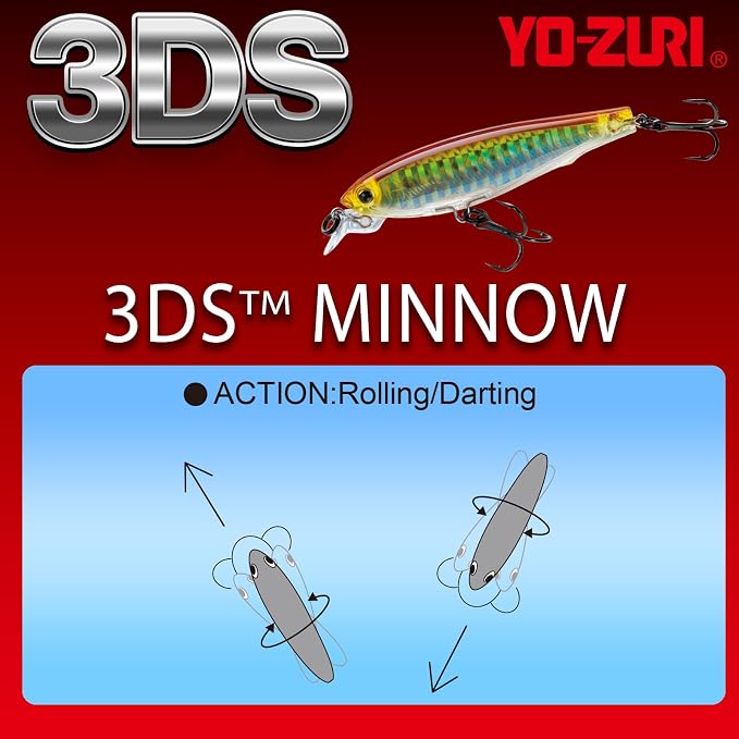 Duel Yo Zuri F 1135 3 Ds Minnow Suspending Lure 2 4 Inch