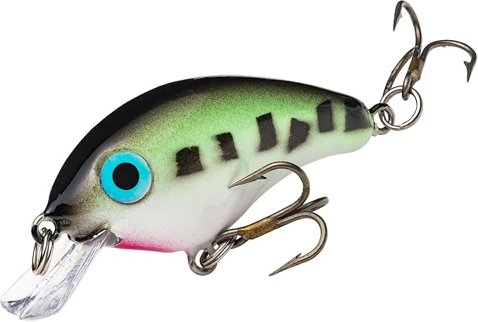 Strike King Bitsy Pond Minnow Crankbait Fishing Lure, 3/32 oz, Irresistible to Fish