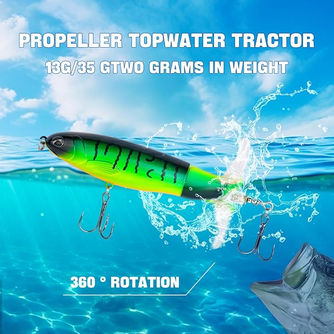 TSKS Fishing Artificial Lures Kit Mixed Including Front Diving Fin Minnow Surface Popper Crank Baits Pencil VIB with Hook and Soft Lures Accessories for Saltwater Freshwater Trout Bass Tackle Gift Set