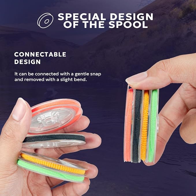 SF Clear Fluorocarbon Tippet Line Fly Fishing Tippets Leaders Trout 75M 100M 0X 1X 2X 3X 4X 5X 6X 7X