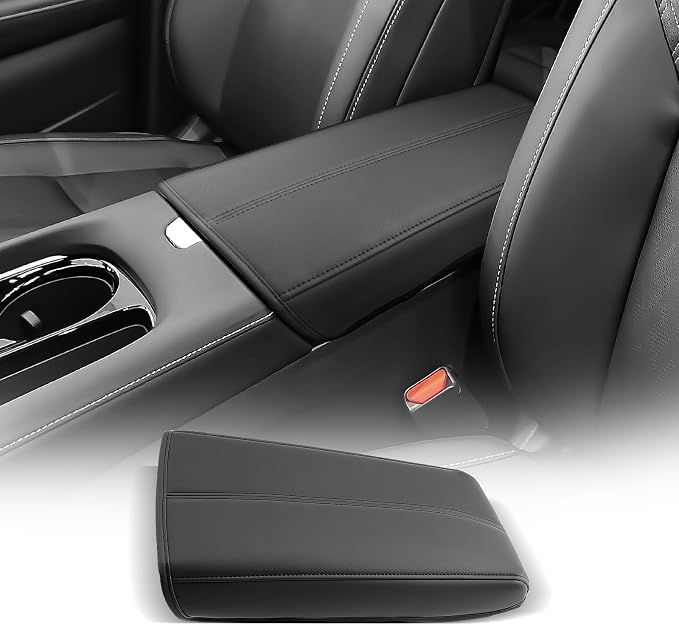 CDEFG for 2025 2026 Nissan Murano Center Console Cover Armrest Box Cover for Murano (SV, SL, Platinum) Accessories Console Arm Rest Protector