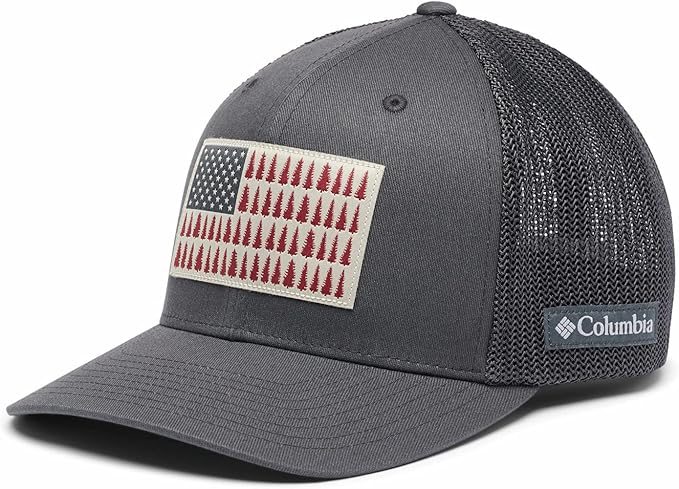Columbia Unisex PFG Fish Flag Mesh Ball Cap