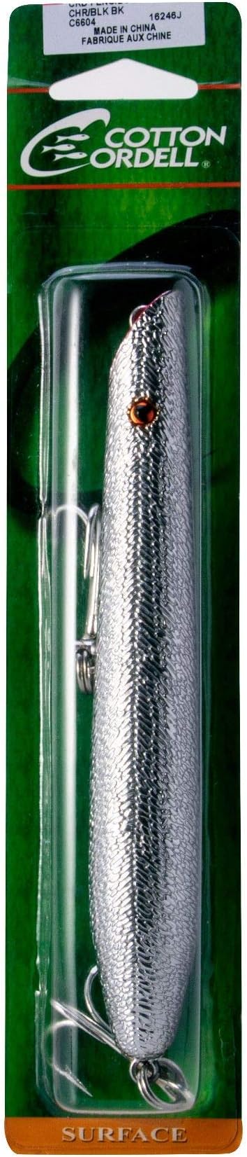 Cotton Cordell Pencil Popper Topwater Fishing Lure