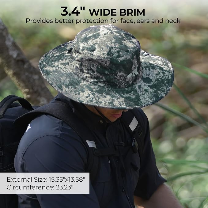 KastKing Sol Armis UPF 50 Boonie Hat - Sun Protection Hat, Fishing Hat, Beach & Hiking Hat, Paddling