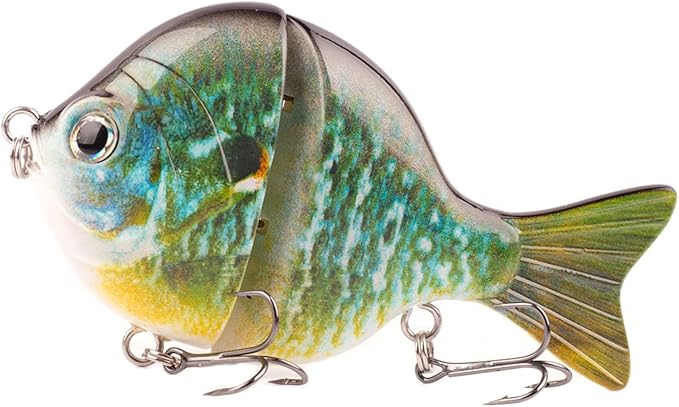 Glide Bait, Slow Sinking Swimbait, Topwater Hard Lures for Bass Catfish,Pike Perch, Freshwater or Saltwater