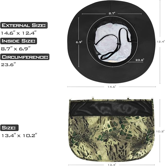 KastKing Sol Armis UPF 50 Boonie Hat - Sun Protection Hat, Fishing Hat, Beach & Hiking Hat, Paddling