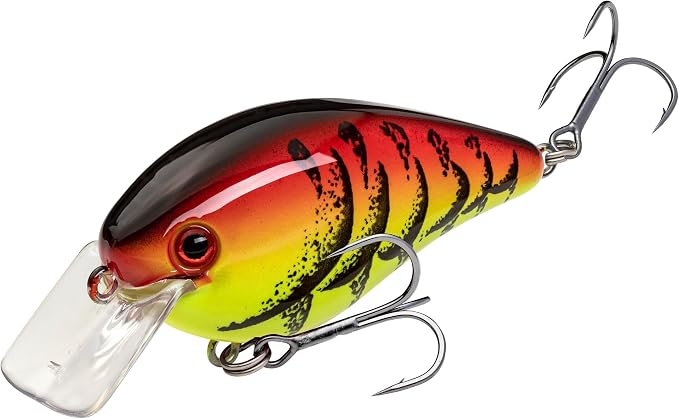 Strike King KVD 1.5 Hard Knock Fishing Lure, 3/8 oz, 3D Lifelike Eyes