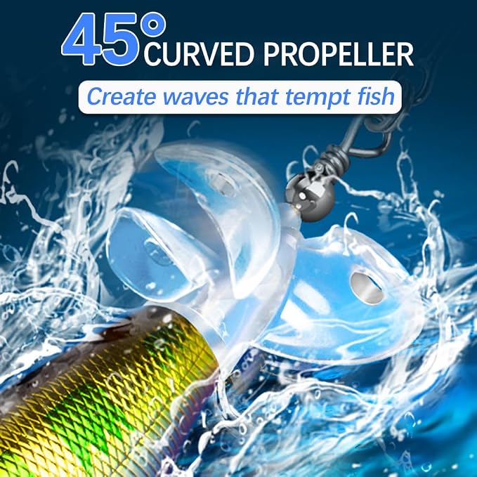 Top Water Fish Lures Whopper plopper bass Fishing Lure Saltwater Fishing topwater bass luress with 3D Eyes Bait