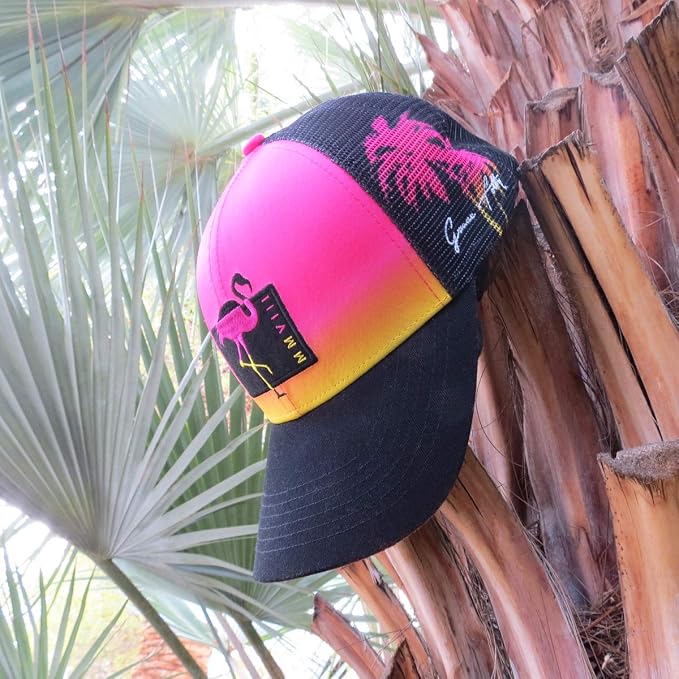 Grace Folly Beach Trucker Hats for Women- Snapback Baseball Cap for Summer