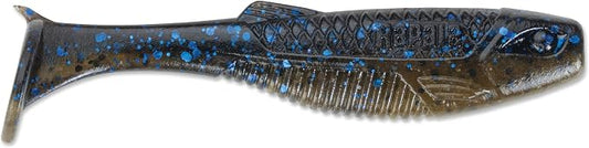 Rapala CrushCity Mayor Soft Plastic Paddle Tail Swimbait, Strong Kicking Action for Swim Jigs & Underspins, Bass, Redfish, Trout, Snook, Walleye & More