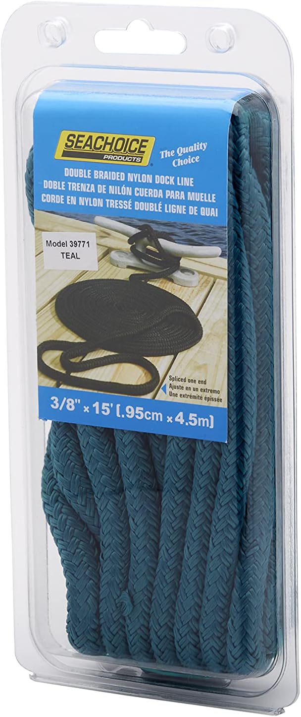 Seachoice Double-Braid Nylon Dock Line