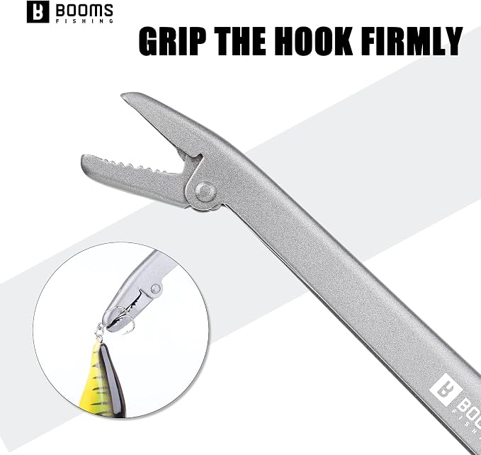 Booms Fishing R1 Stainless Steel Fish Hook Remover Extractor, 11-1/2 inches