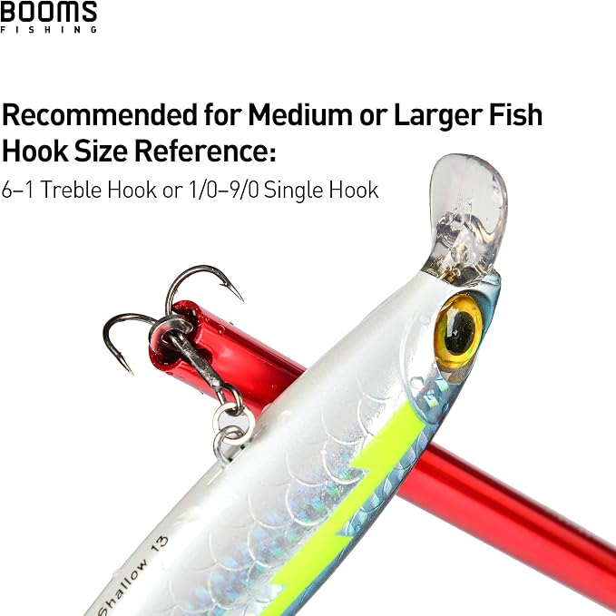 Booms Fishing R2 Hook Remover Squeeze-Out Fish Hook Tools 3 Colors Available