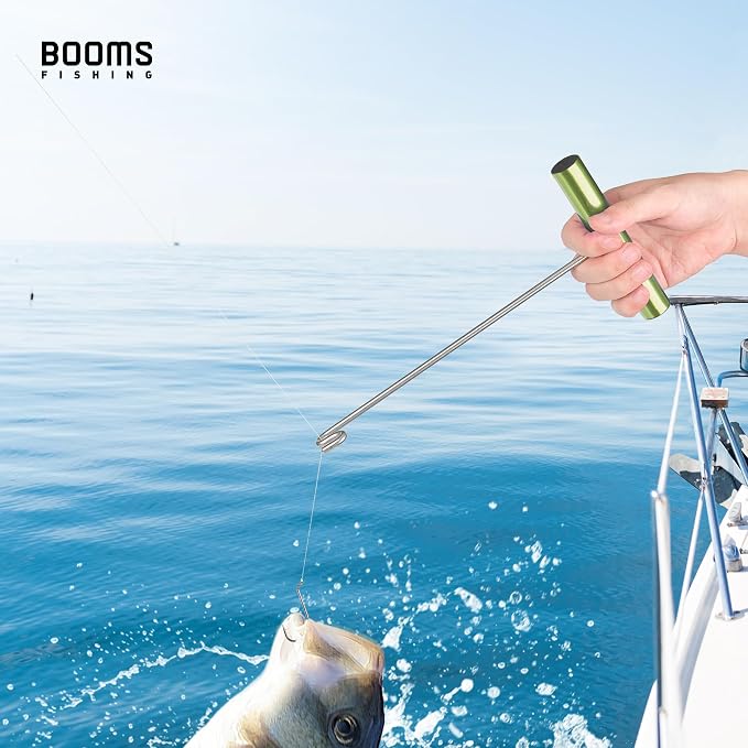 Booms Fishing R08 Fishing Hook Remover Tools Saltwater Dehooker Shark Hook Remover 10 inches