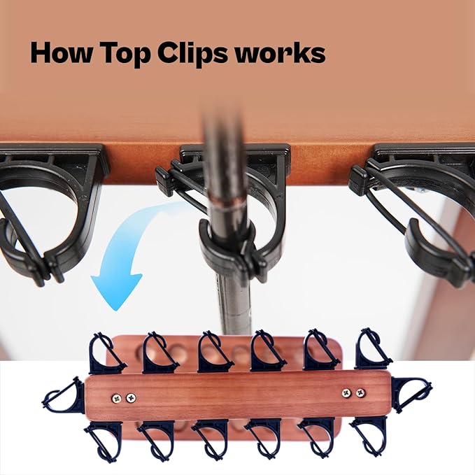 VEYWANE Fishing Rod Storage Racks, 100% Wood Floor Stand Fishing Pole Holders for Garage of 14 Rods or Combos