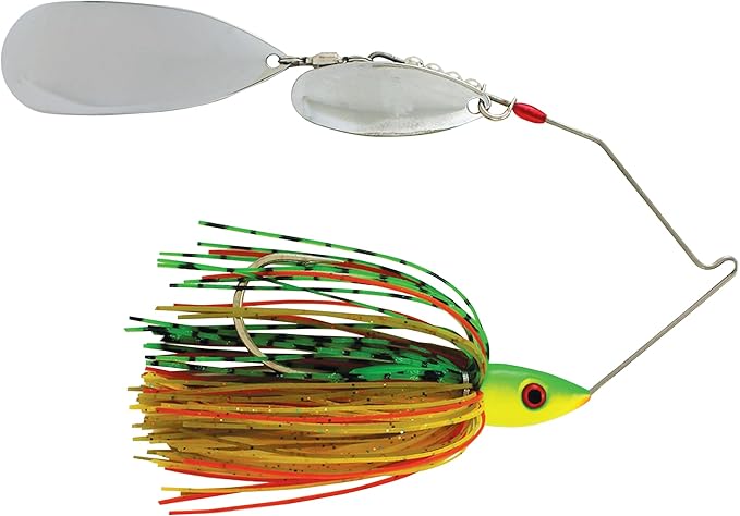 Luck E Strike Hydra-Vibe Spinner Bait with Custom Blades