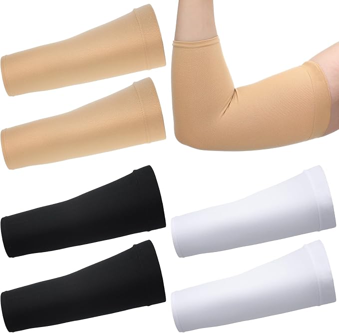 6 Pcs Picc Line Sleeve for Upper Arm Fistula Dialysis Sleeve Cover One Size Fits Most Breathable Arm Cover Adult