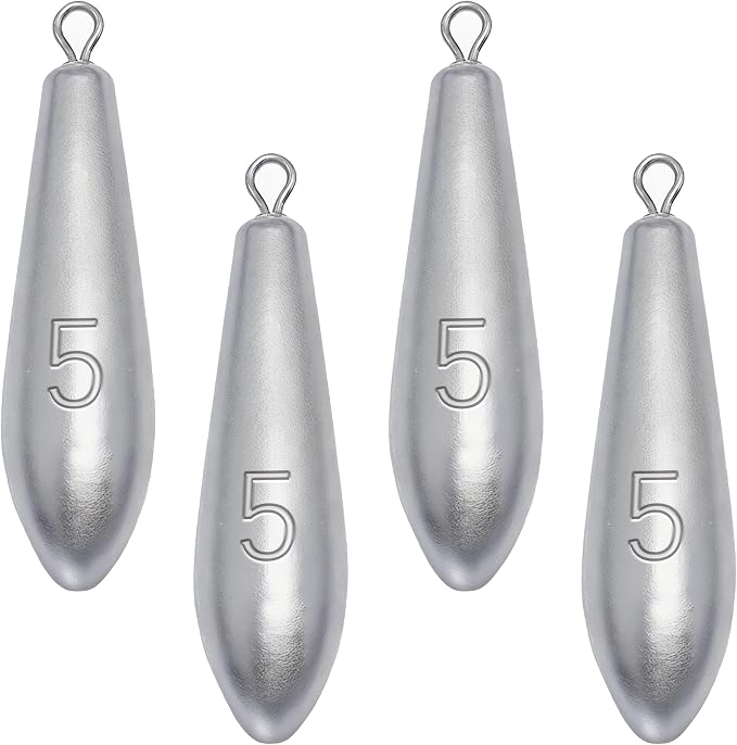 Drop Shot Fishing Weights Sinkers for Saltwater Freshwater Fishing