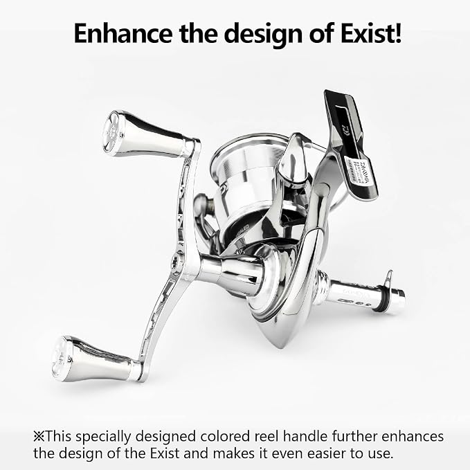 GOMEXUS Power Handle Compatible for Daiwa Exist Certate Luvias Freams Spinning Reels, Bass Fishing