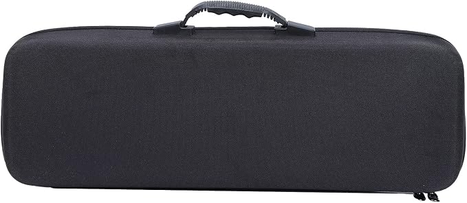54 * 19 * 9cm Hard Fishing Rod Case Portable Fishing Tackle Bag Waterproof Fishing Rod Carrying Case with Foam, Travel Fishing Rod Bag for Outdoor Fishing Gear Storage