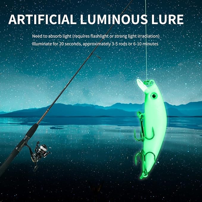 TSKS Fishing Artificial Lures Kit Mixed Including Front Diving Fin Minnow Surface Popper Crank Baits Pencil VIB with Hook and Soft Lures Accessories for Saltwater Freshwater Trout Bass Tackle Gift Set