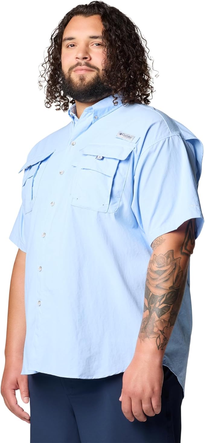 Columbia Men's PFG Bahama II Short Sleeve Fishing Shirt