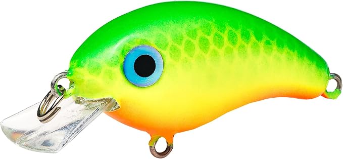 Strike King Bitsy Pond Minnow Crankbait Fishing Lure, 3/32 oz, Irresistible to Fish
