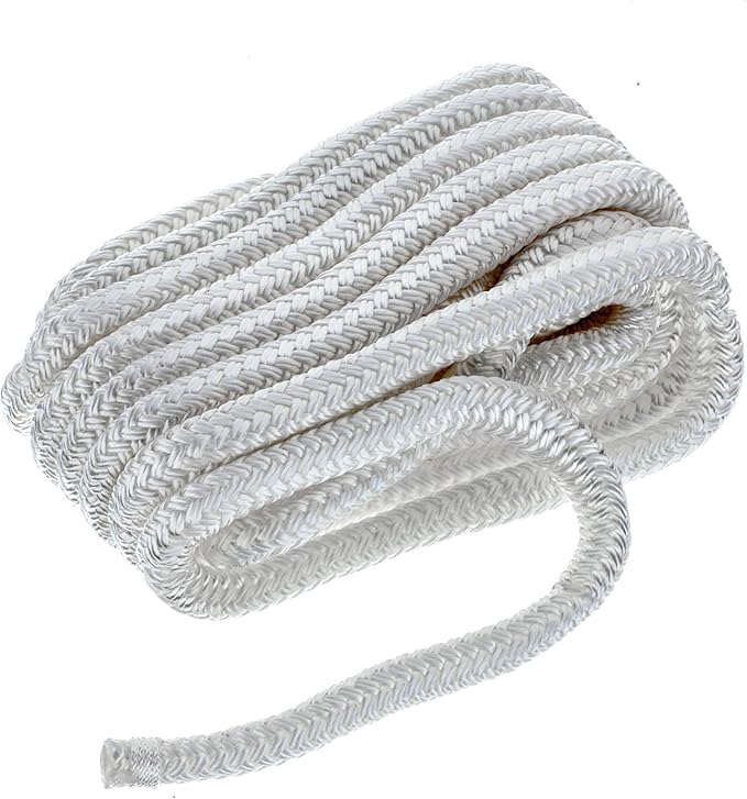 Seachoice Double-Braid Nylon Dock Line