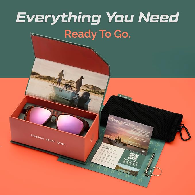 ANCHOR Floating Polarized Fishing Sunglasses for Men and Women Lightweight UV400 sport for Driving Cycling Running