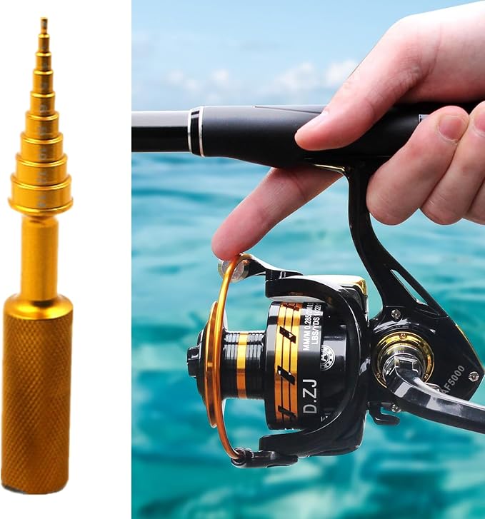 2 Pcs Bait Casting Fishing Reel Maintenance Tool, Spool Check Remover Wrench Tool for Fishing