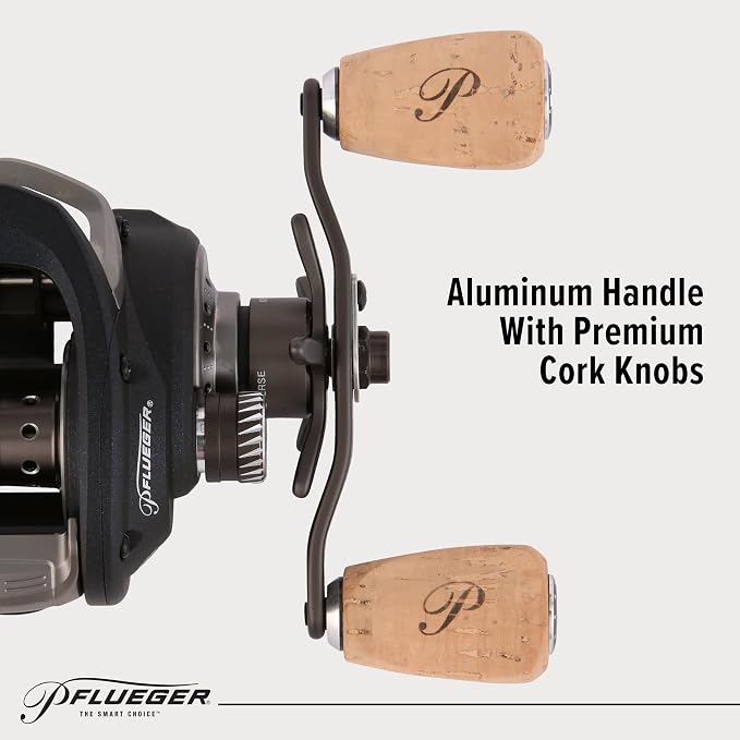 Pflueger President XT Baitcast Low Profile Fishing Reel