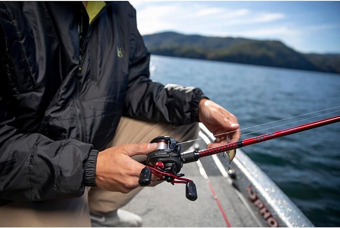 Ugly Stik Carbon Low Profile Baitcast Reel and Fishing Rod Combo
