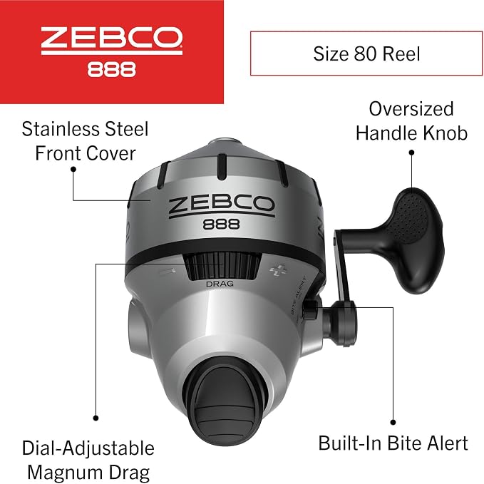 Zebco 888 Spincast Reel