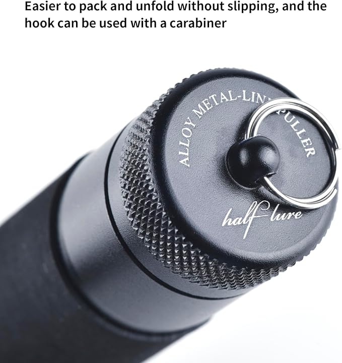 Fishing Line Bobbin Knotter Knot Puller Tool，Fishing FG GT Knot Puller Tool Assist, Fishing Knot Tying Tool, PE Fishing Line Spooling Pull Drag Tool, Tension Line Dragger for Saltwater