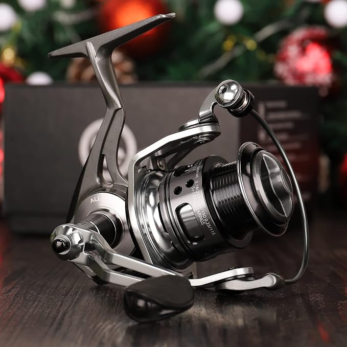 TRUSCEND Spinning Fishing Reel, Aviation Metal Material Body Reels, Industrial Durable-Strength, High Speed & Stability, Ultra-Light & Powerful, Smoother & Durable, Saltwater Freshwater Fishing Gear