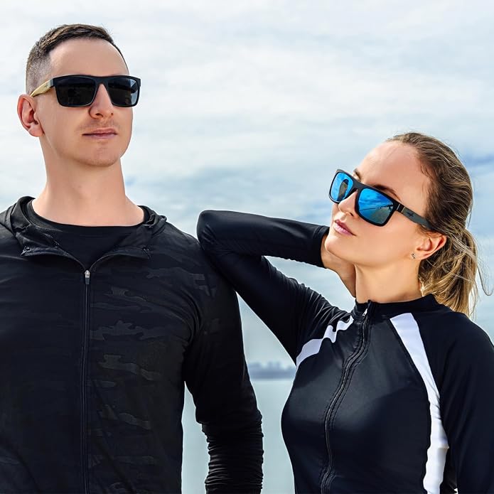 INFI Fishing Polarized Sunglasses for Men Driving Running Mirrored Glasses UV400 Protectiont
