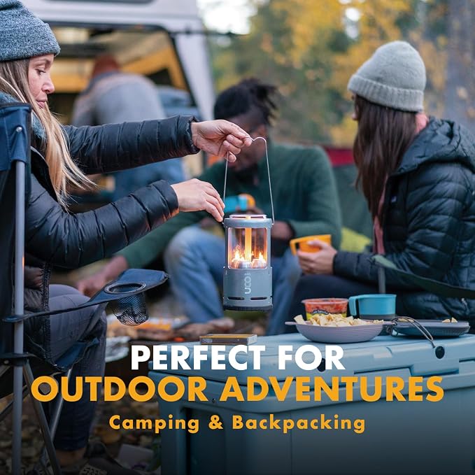 UCO Candlelier Candle Lantern, Candle Lanterns for Real Candles, Perfect Outdoor Gear for Camping or for Power Outages, Includes 3 Long Burning Candles