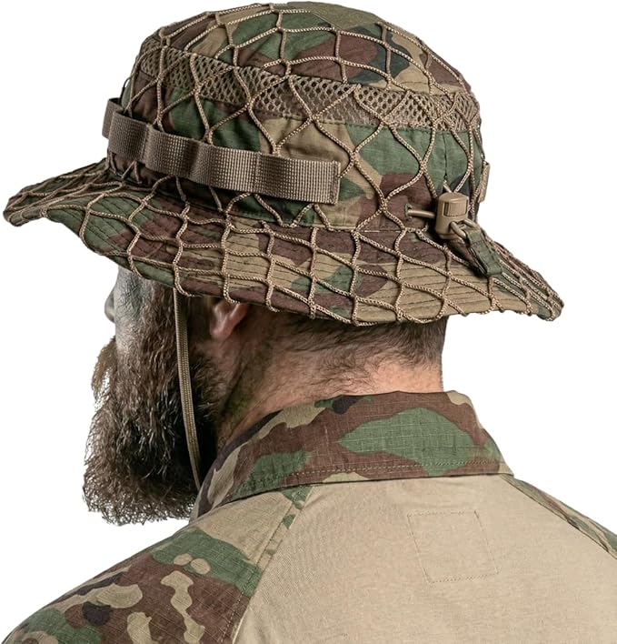 CQR Men's Tactical Boonie Hat, Breathable Packable Sun Hat for Hunting, Hiking, Fishing, Shooting, and Outdoor Activities