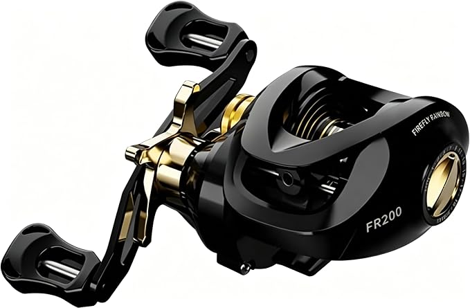 Fishing Baitcasting Reel, Baitcaster Fishing Reels with 18+1BB Stainless Steel Ball Bearings,Magnetic Braking System for Fishing Saltwater Freshwater, Available in 7.2:1