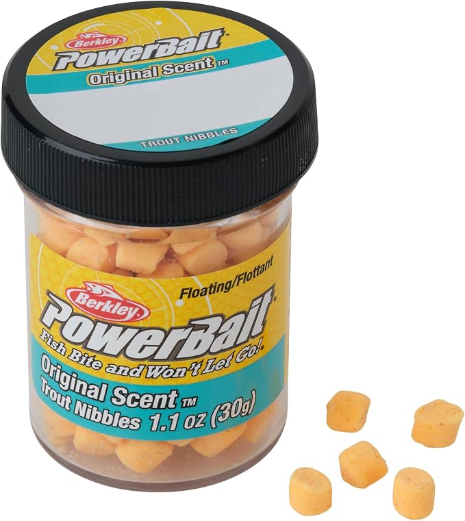 Berkley PowerBait Trout Nibbles Fishing Dough Bait