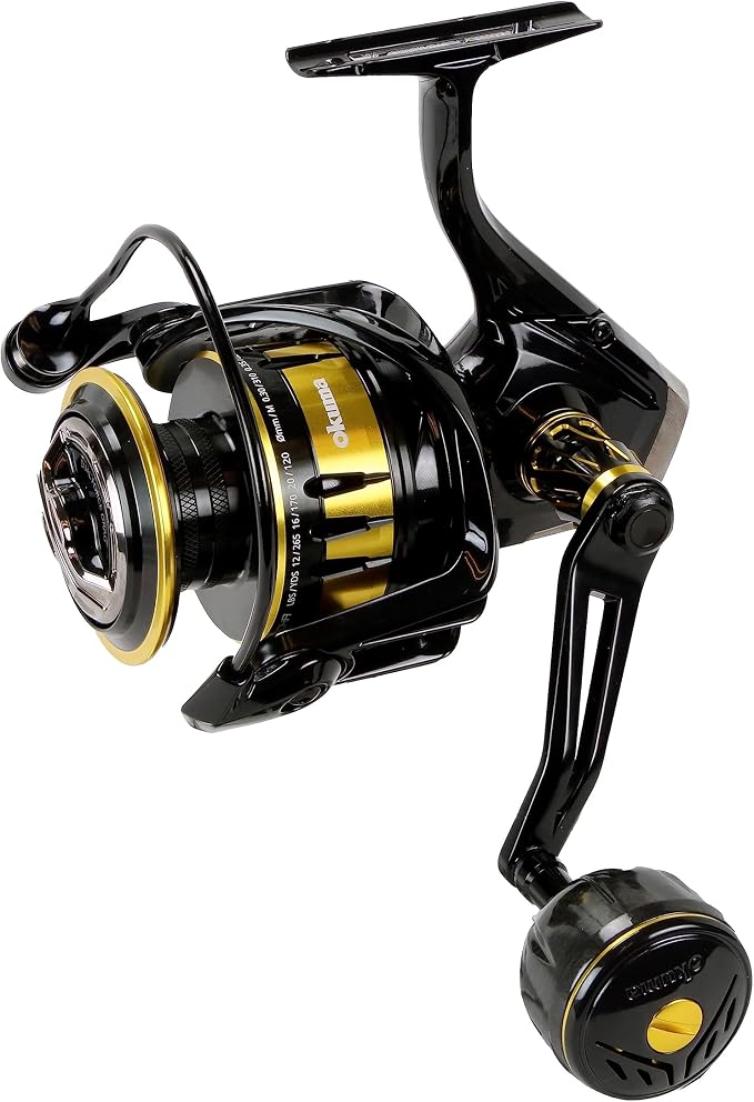 Okuma Tesoro Alumilite Waterproof 13BB Saltwater Spinning Reel, TSR-6000Xa