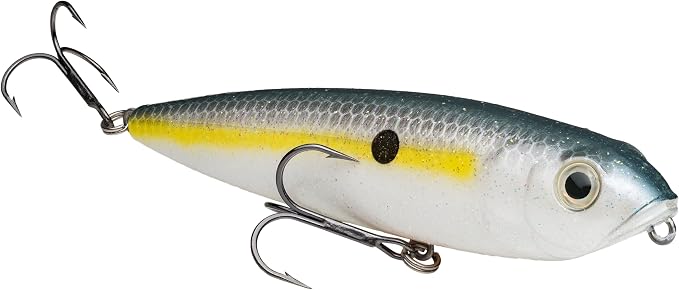 Strike King KVD Sexy Dawg Junior Fishing Lure, 3/8 oz, 3.75", Premium Topwater Lure