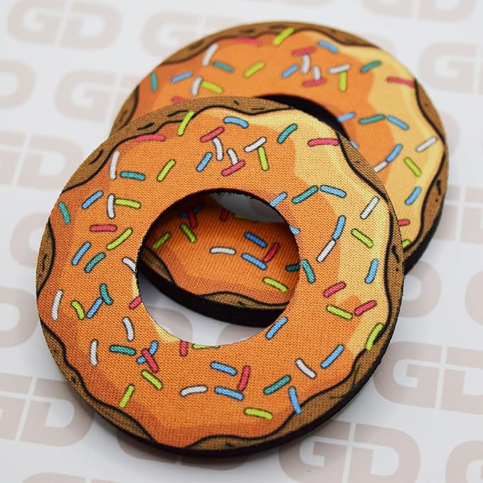 Doughnut Collection - Gripdonuts.com Premium MX BMX Dirt Bike Motorcycle Grip Donuts (13 Variations)