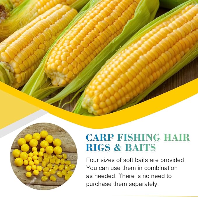 CWSDXM Carp Fishing Hair Rigs Baits Carp Rigs Kit Fishing Equipment Accessories 70pcs/206pcs