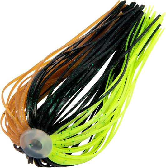Dr.Fish 15 Pack Replacement Jig Skirts 88-Strands Silicone Fishing Umbrella Skirts Quick Change for Spinnerbaits Bass Jig Lures Making Accessories