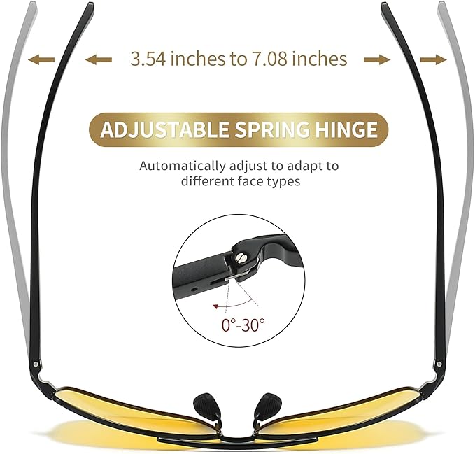 SUNGAIT Ultra Lightweight Rectangular Polarized Sunglasses Men UV400 Protection