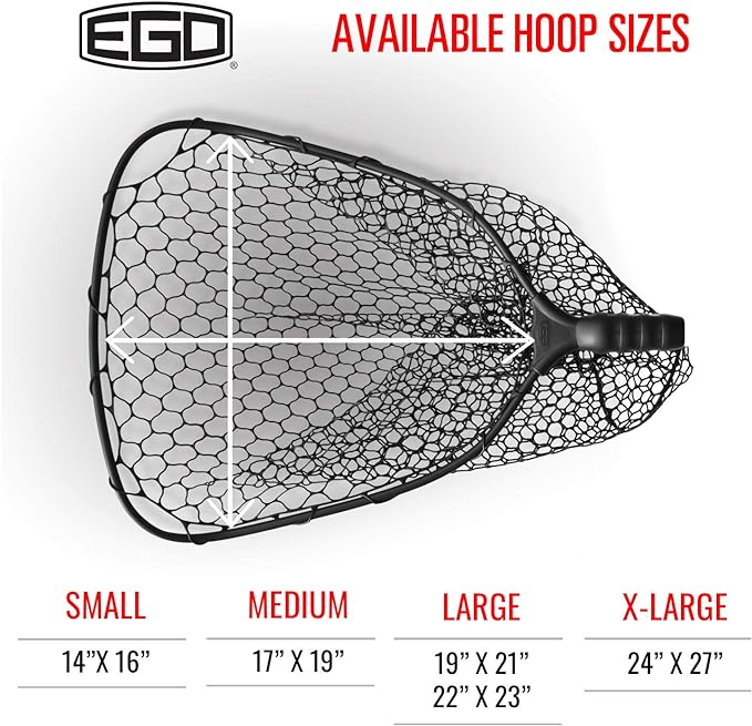 Ego S1& S2 Fixed Handles, Fishing Net Extension, Multiple Lengths, Strong & Lightweight, Easy Net Removal, Modular System, 30+ Attachments