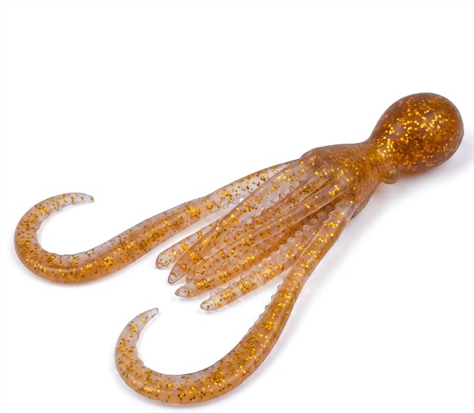 Soft Fishing Lures for Bass Fishing:Pre-Gigged Swim Baits for Saltwater or Freshwater.Soft Plastic Fishing Accessories.
