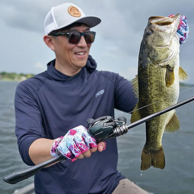 Glacier Glove Ascension Bay 50+ Sun Protection Durable Lightweight Breathable Quick-Dry Fingerless Outdoor Fishing Sun Glove